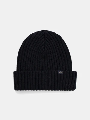 Paul&Shark czapka beanie męska wełniana granatowy