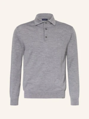 Paul & Shark Dzianinowa Koszulka Polo O Regularnym Kroju, Wykonana Z Wełny Merynosowej grau