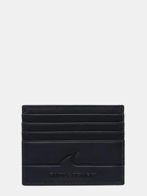 Paul&Shark etui na karty skórzane kolor granatowy 14318109