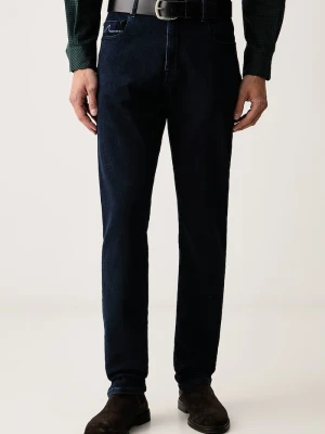 Paul&Shark jeansy slim fit męskie granatowy
