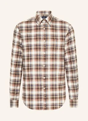 Paul & Shark Koszula Flanelowa Comfort Fit beige