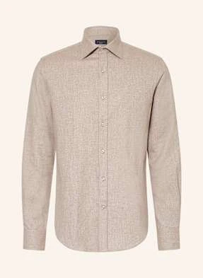Paul & Shark Koszula Flanelowa Comfort Fit beige
