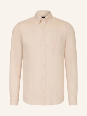 Paul & Shark Koszula Lniana Regular Fit beige