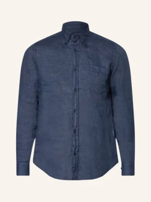 Paul & Shark Koszula Lniana Regular Fit blau