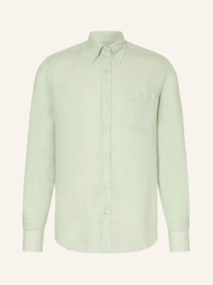 Paul & Shark Koszula Lniana Regular Fit gruen