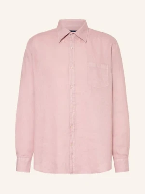 Paul & Shark Koszula Lniana Regular Fit rosa