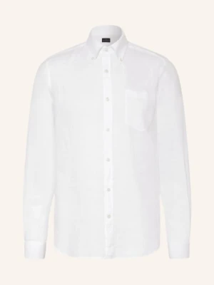 Paul & Shark Koszula Lniana Regular Fit weiss