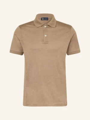 Paul & Shark Koszulka Polo Z Jedwabiem beige