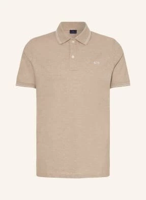 Paul & Shark Koszulka Polo Z Piki beige