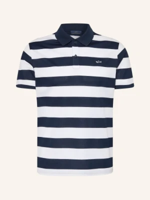 Paul & Shark Koszulka Polo Z Pikowanym Wzorem Regular Fit blau