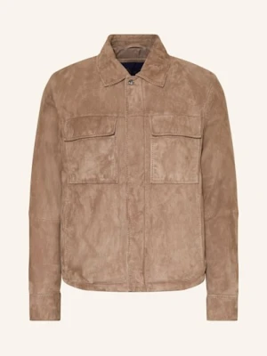 Paul & Shark Kurtka Skórzana braun
