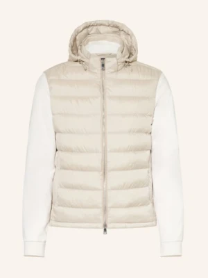 Paul & Shark Lekka Kurtka Puchowa Z Odpinanymi Rękawami beige