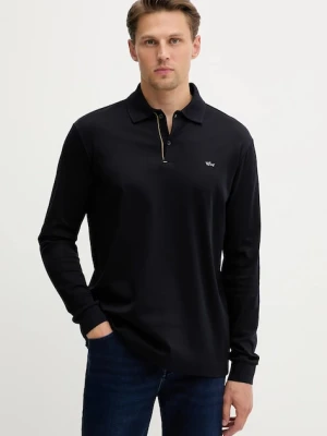 Paul&Shark longsleeve bawełniany Knitwear kolor granatowy gładki 15311727