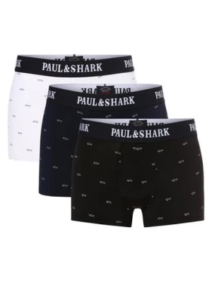 Paul & Shark Obcisłe bokserki pakowane po 3 szt. Mężczyźni niebieski|czarny|biały|wielokolorowy wzorzysty,