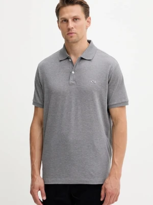 Paul&Shark polo bawełniane Knitwear męski kolor szary gładki 99311001