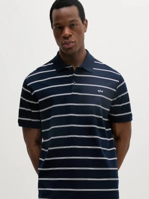 Paul&Shark polo bawełniane męski kolor granatowy wzorzysty 25411304
