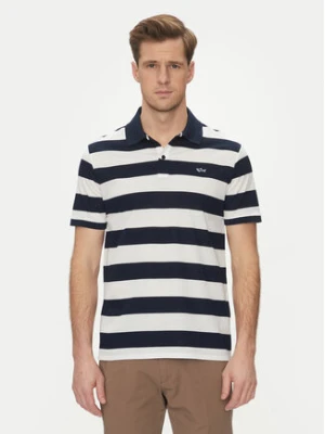 Paul&Shark Polo C0P1228 Granatowy Regular Fit