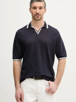 Paul&Shark polo lniane