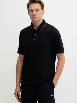 Paul&Shark polo męski kolor granatowy gładki 15311716