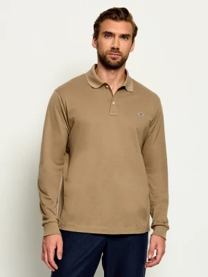 Paul&Shark Polo | Regular Fit | pique brązowy
