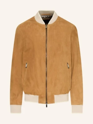 Paul & Shark Skórzana Kurtka braun