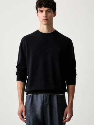 Paul&Shark sweter męski kaszmirowy granatowy