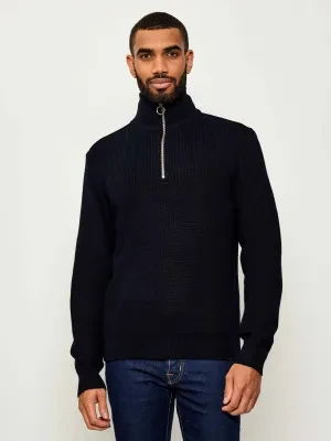 Paul&Shark Sweter | Regular Fit | z dodatkiem wełny