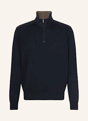 Paul & Shark Sweter Typu Troyer blau