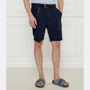 Paul&Shark Szorty | Regular Fit | z dodatkiem lnu