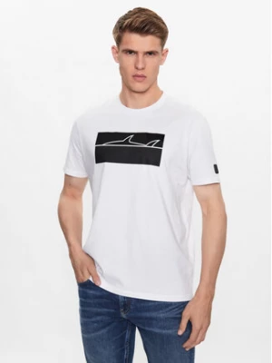 Paul&Shark T-Shirt 13311613 Biały Regular Fit