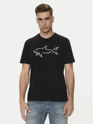 Paul&Shark T-Shirt 14311653 Czarny Regular Fit