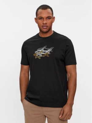 Paul&Shark T-Shirt 24411041 Czarny Regular Fit