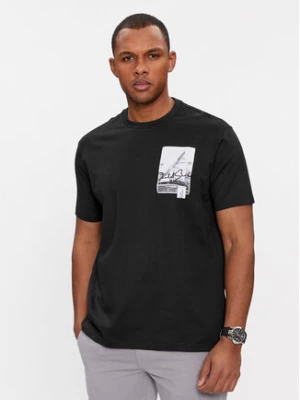 Paul&Shark T-Shirt 24411064 Czarny Regular Fit