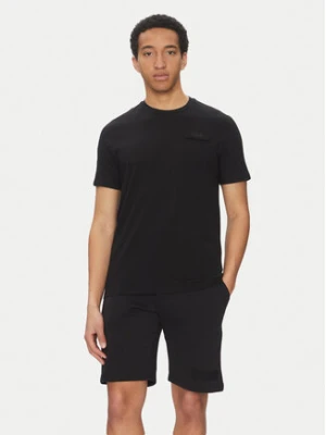 Paul&Shark T-Shirt 25411043 Czarny Regular Fit