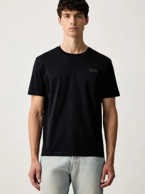 Paul&Shark T-shirt męski bawełniany granatowy