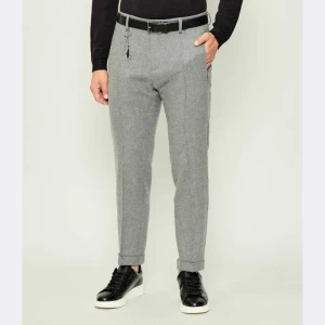 Paul&Shark Wełniane spodnie chino | Regular Fit | z dodatkiem kaszmiru