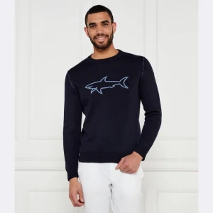 Paul&Shark Wełniany sweter | Regular Fit