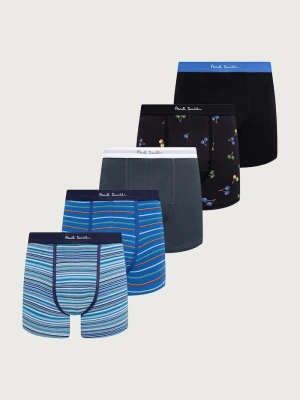 Paul Smith bokserki męskie z bawełną 3-pack czarny