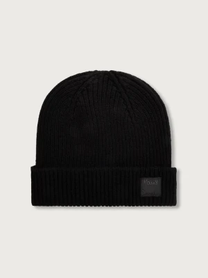 Paul Smith czapka męska wełniana czarny