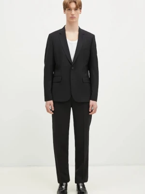 Paul Smith garnitur wełniany kolor czarny gładka M1R-1457-M00001
