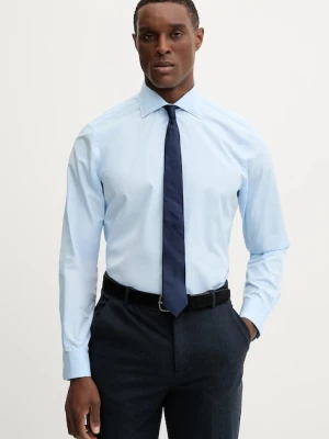 Paul Smith koszula bawełniana męska kolor niebieski slim z kołnierzykiem klasycznym M1R-790Y-M00050