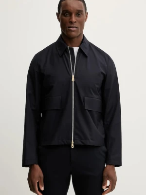 Zdjęcie produktu Paul Smith kurtka wełniana kolor granatowy przejściowa M1R-031Z-N00041