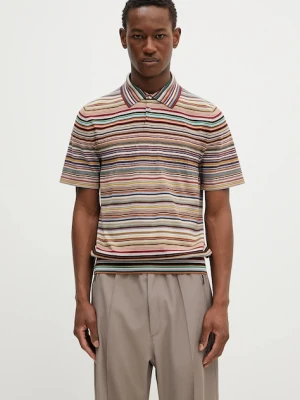 Paul Smith polo bawełniane męski kolor multicolor wzorzysty M1R-270Y-P02682
