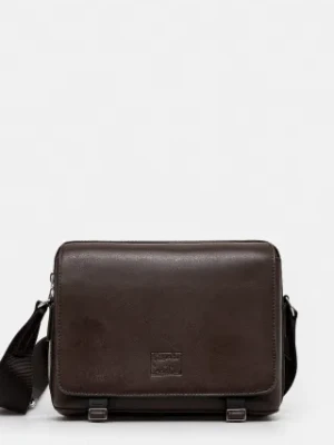 Paul Smith saszetka skórzana męska kolor brązowy M1A-8083-PSOFTL