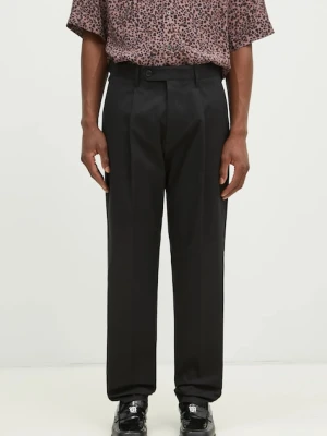 Paul Smith spodnie męskie kolor czarny dopasowane M1R-408Z-P01934