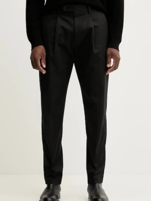 Paul Smith spodnie męskie kolor czarny dopasowane M1R-408Z-P01934