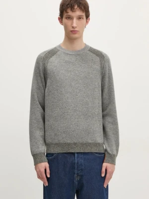 Paul Smith sweter wełniany męski kolor szary M1R-246Z-P02585