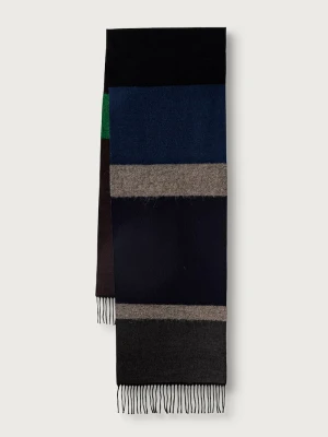 Paul Smith szalik męski z wełną czarny