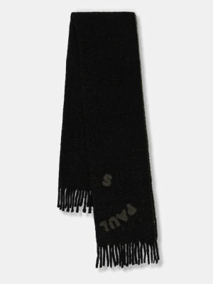 Paul Smith szalik z dodatkiem wełny męski kolor czarny wzorzysty M1A-150T-T721