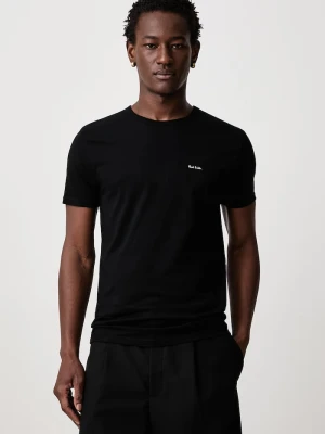Paul Smith T-shirt basic męski bawełniany 3-pack czarny